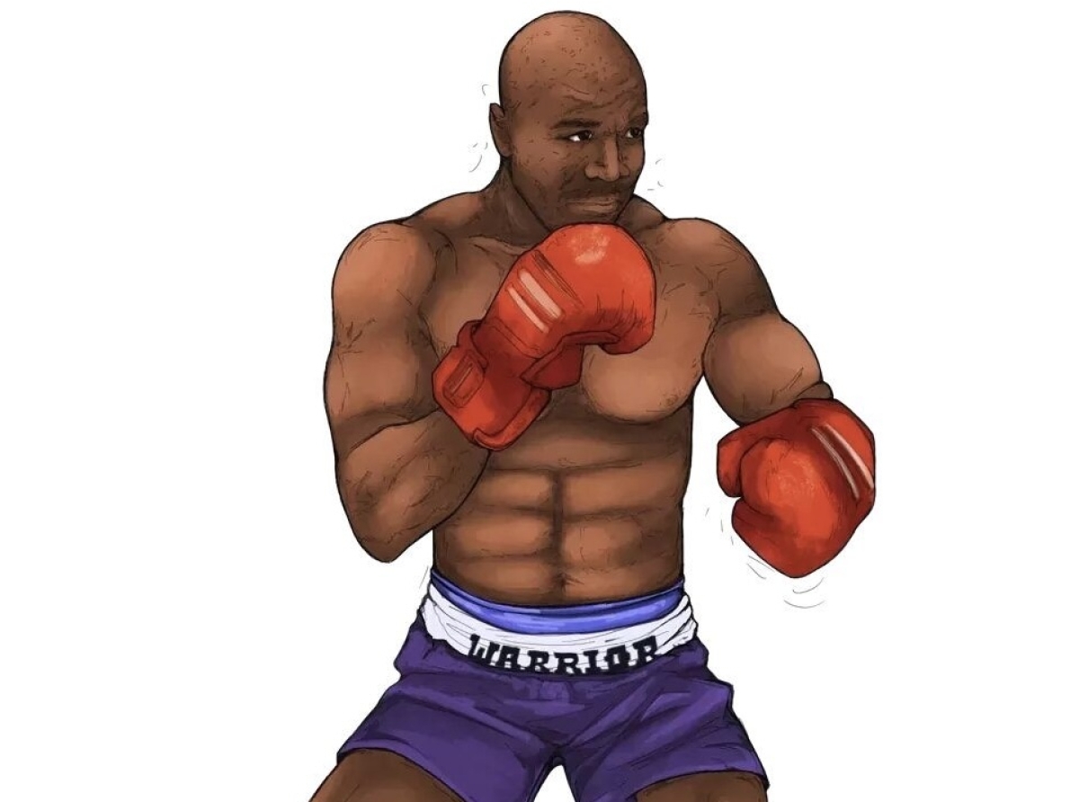 Evander Holyfield’s “My Champion’s Creed” in The Monegasque