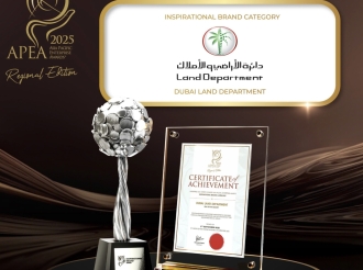 Dubai Land Department Recognized with ‘Inspirational Brand’ Award at Asia-Pacific Property Awards 2025