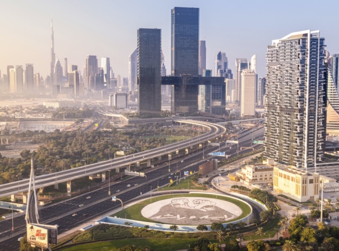 Dubai Unveils Ground Installation Honoring Sheikh Zayed and Sheikh Rashid