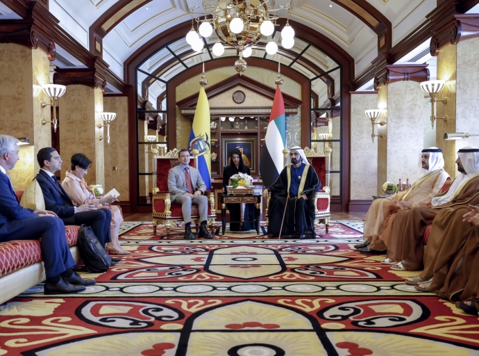 UAE and Ecuador Leaders Hold Talks on Expanding Bilateral Cooperation