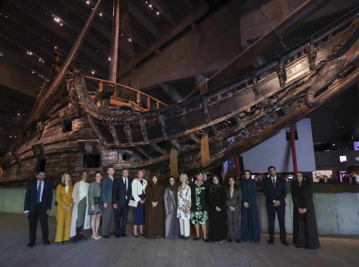 Sheikha Latifa Leads UAE Delegation to Sweden for Policy and Cultural Exchanges
